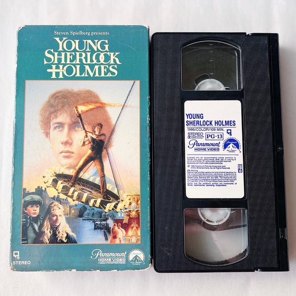 Young Sherlock Holmes VHS - Tested - Picture 3 of 6